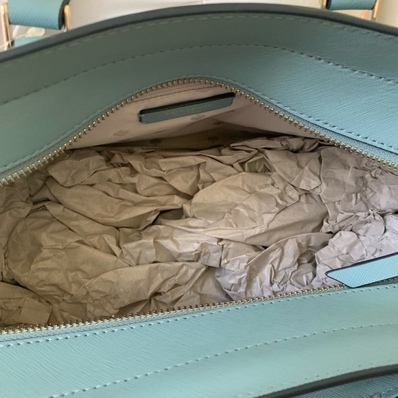 Kate spade MEDIUM Cameron satchel crossbody blue - Picture 5 of 8